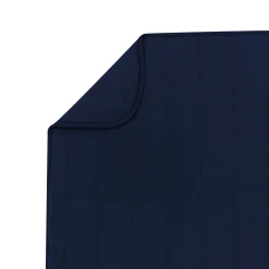 Adult Quilted Blanket in Navy 2.5
