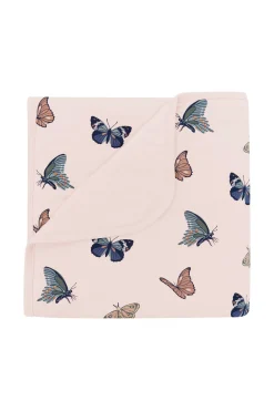 Baby Blanket in Blush Butterfly 1.0