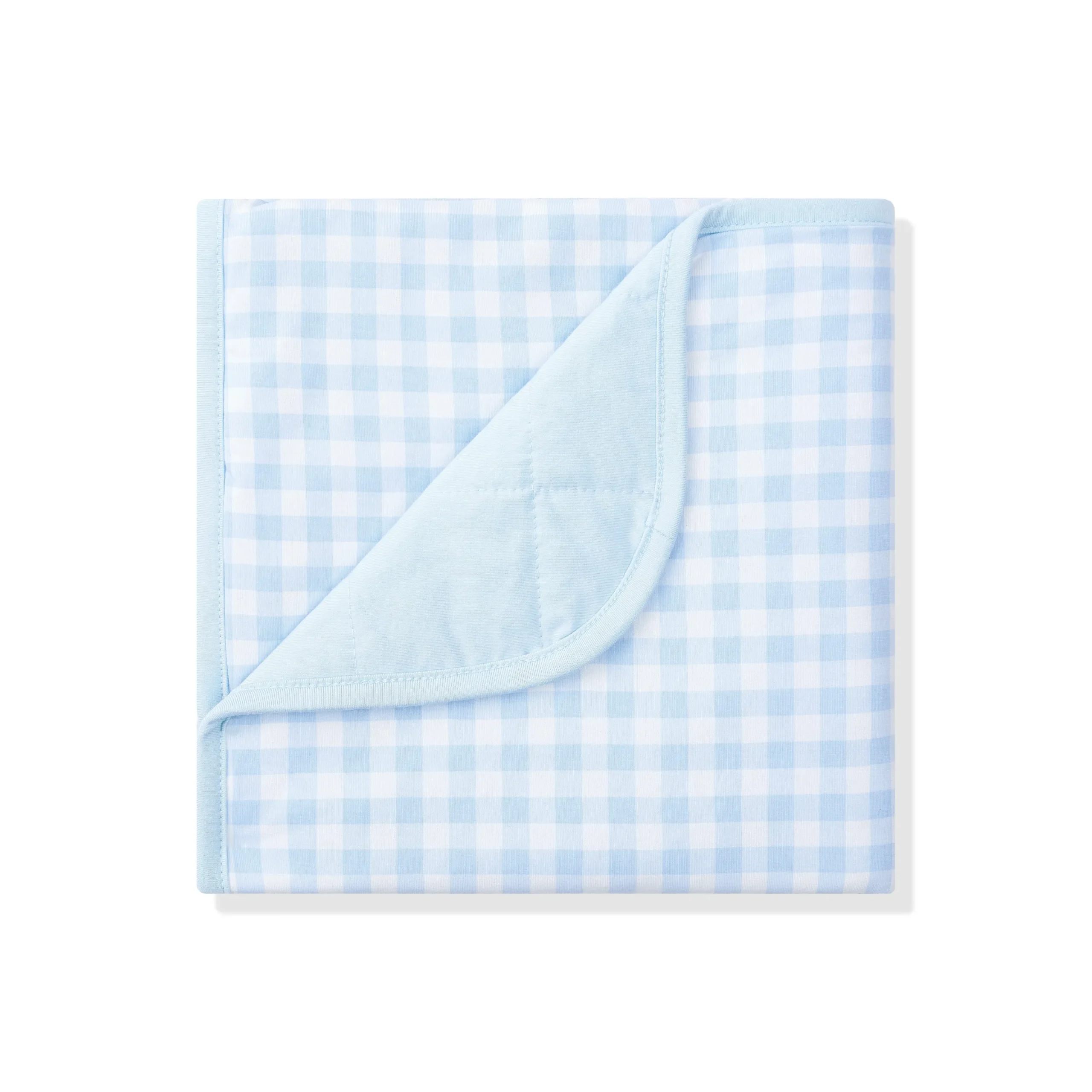 Baby Blanket in Gingham Breeze 1.0