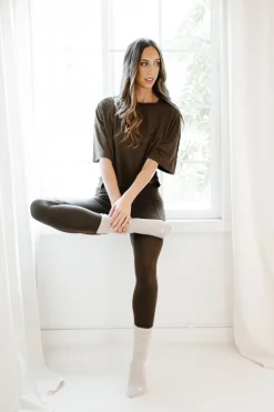 Bamboo Flex Women’s Leggings in Espresso
