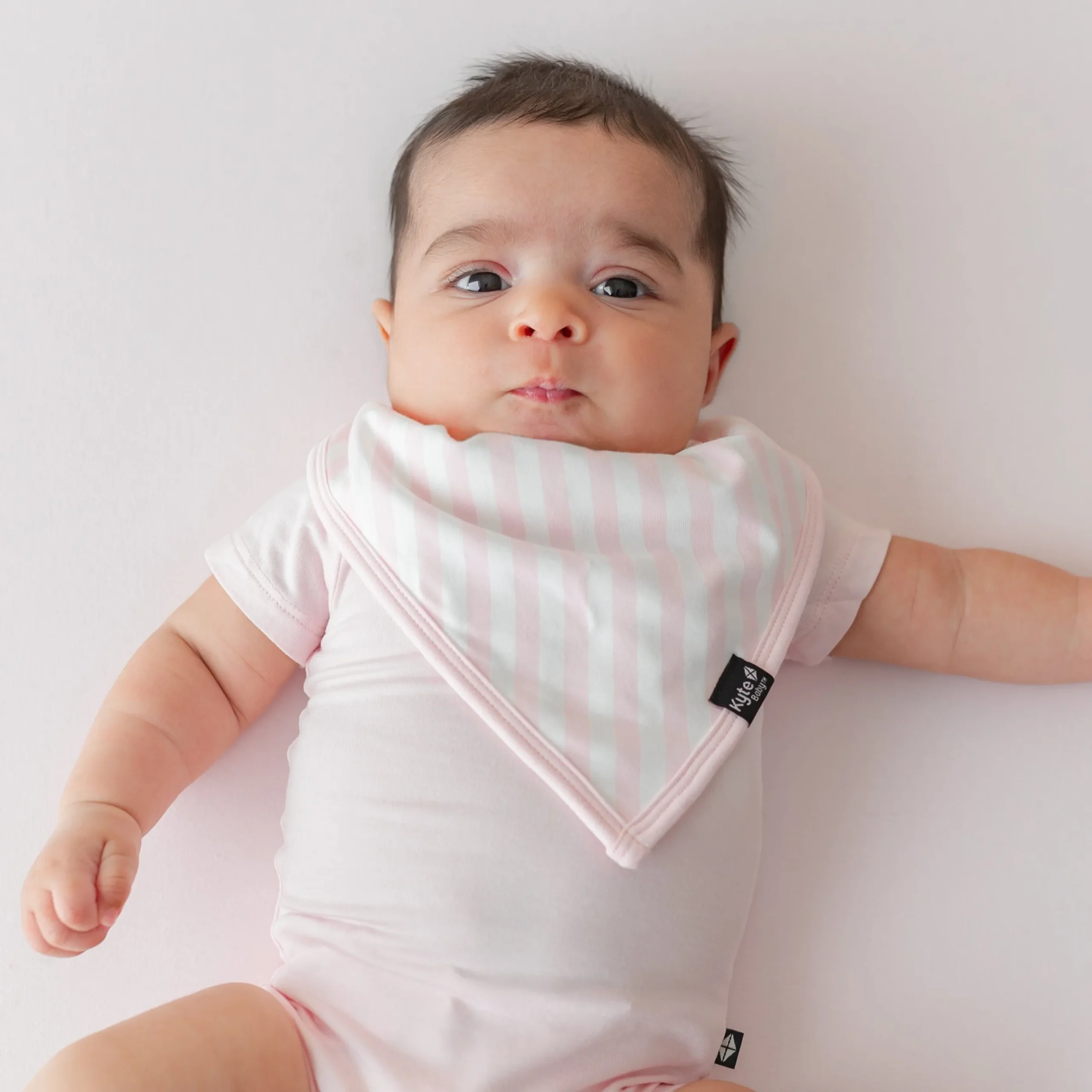 Bib in Small Sakura Stripe
