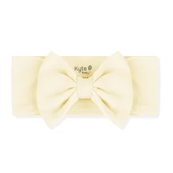 Bow Headband in Chamomile