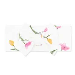 Bow Headband in Tulip