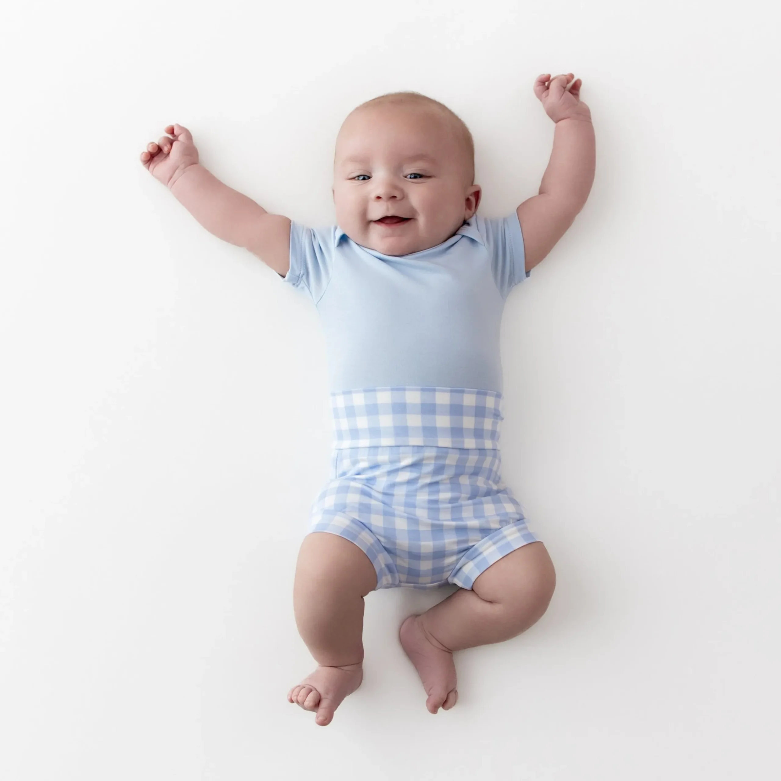 Bummies in Gingham Breeze
