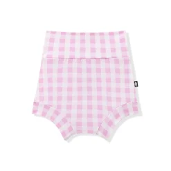 Bummies in Gingham Thistle