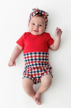 Bummies in Patriotic Gingham