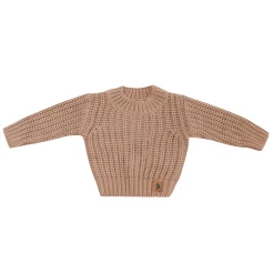 Chunky Knit Sweater in Latte