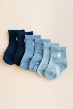 Crew Socks Combo 3-Pack in Cool