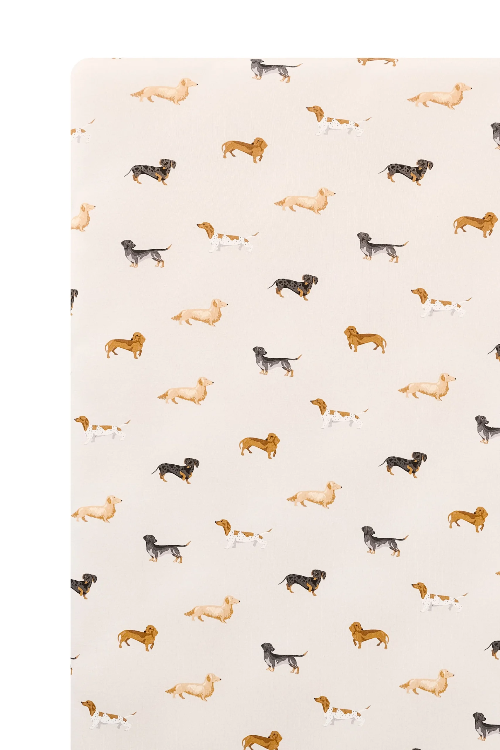 Crib Sheet in Dachshund
