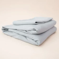 Fitted Sheet with Pillowcases in Storm