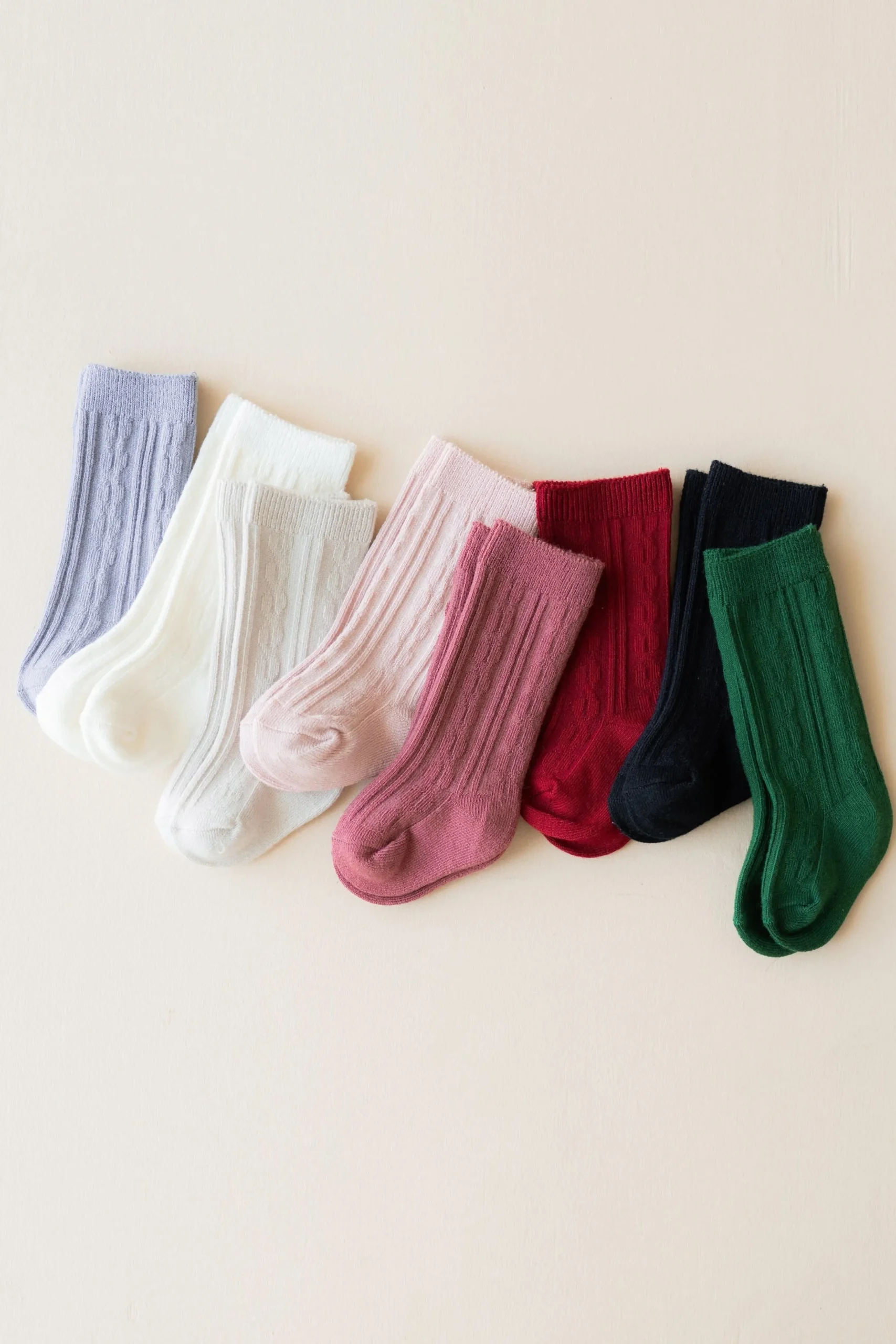 Knee High Socks in Ruby