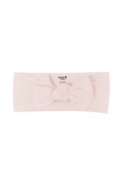 Knotted Bow Headband in Blush