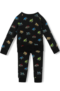 Long Sleeve Jogger Set in Monster Truck