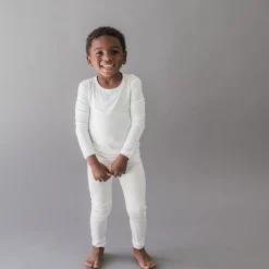 Long Sleeve Pajamas in Cloud