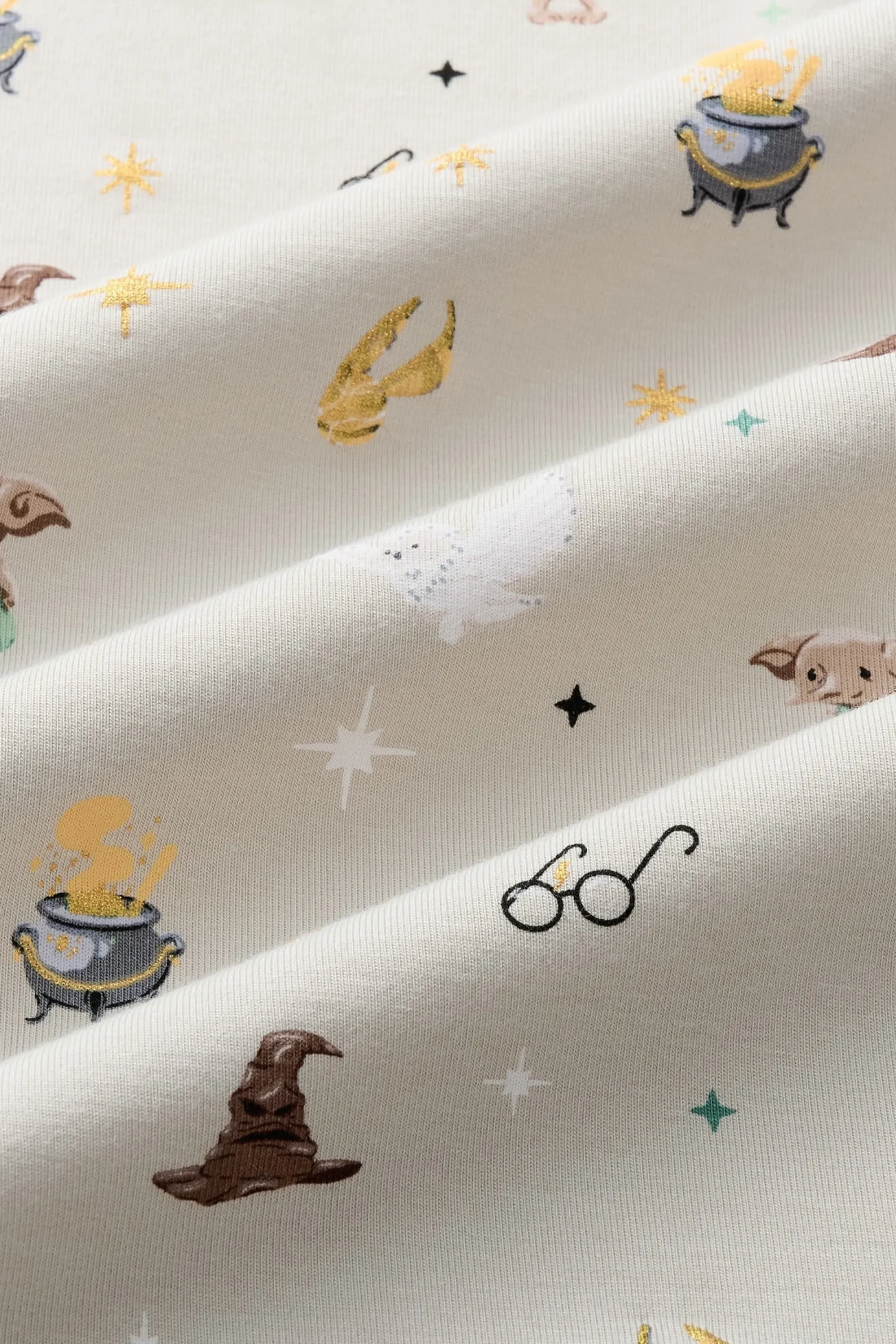 Long Sleeve Pajamas in Starry Icon