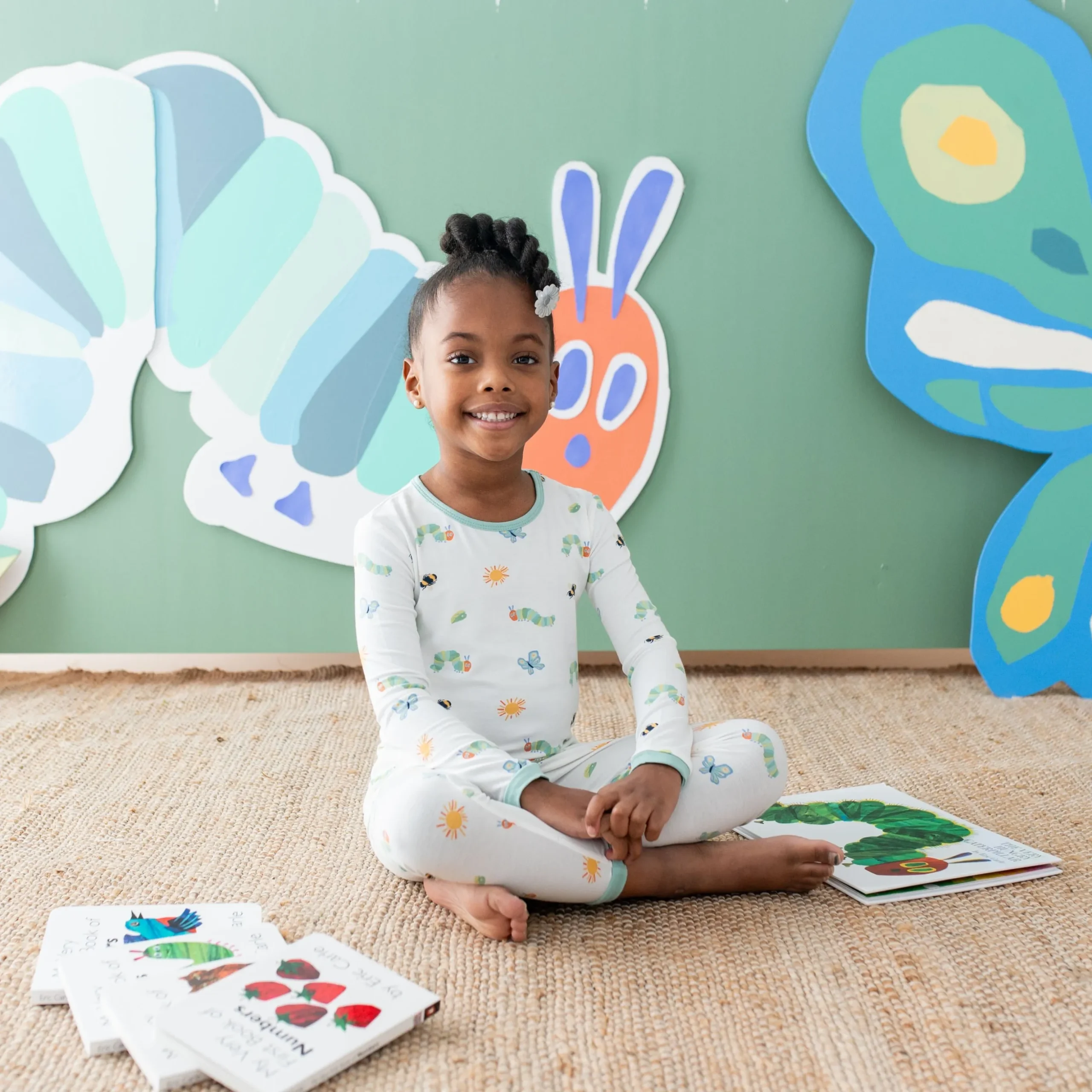 Long Sleeve Pajamas in The Very Hungry Caterpillar™ and Friends