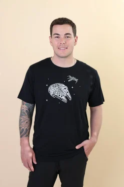 Men's Crew Neck Tee in Millennium Falcon™