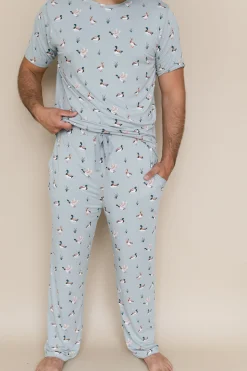 Men's Lounge Pants in Mallard Duck