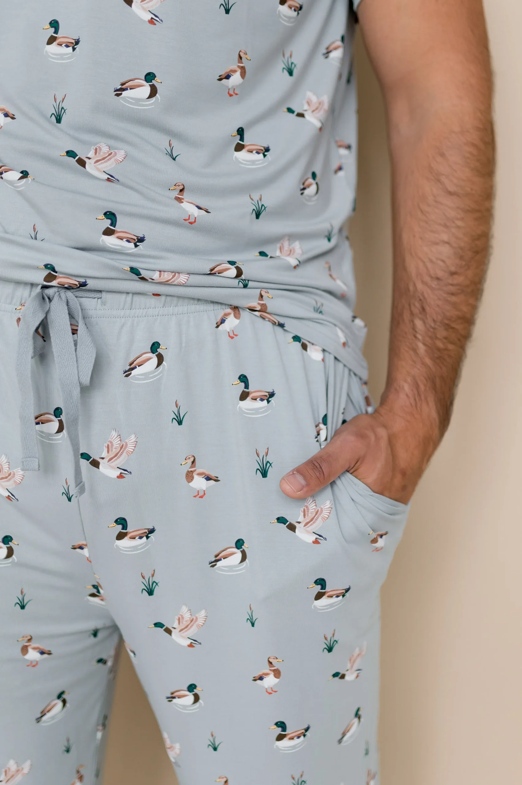 Men's Lounge Pants in Mallard Duck