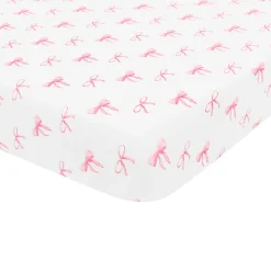 Mini Crib Sheet in Bow