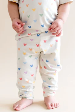 Pant in Pastel Mickey Mouse
