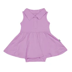 Polo Bodysuit Dress in Poi