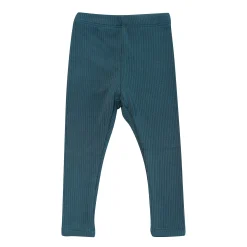 Ribbed Leggings in Atlantic