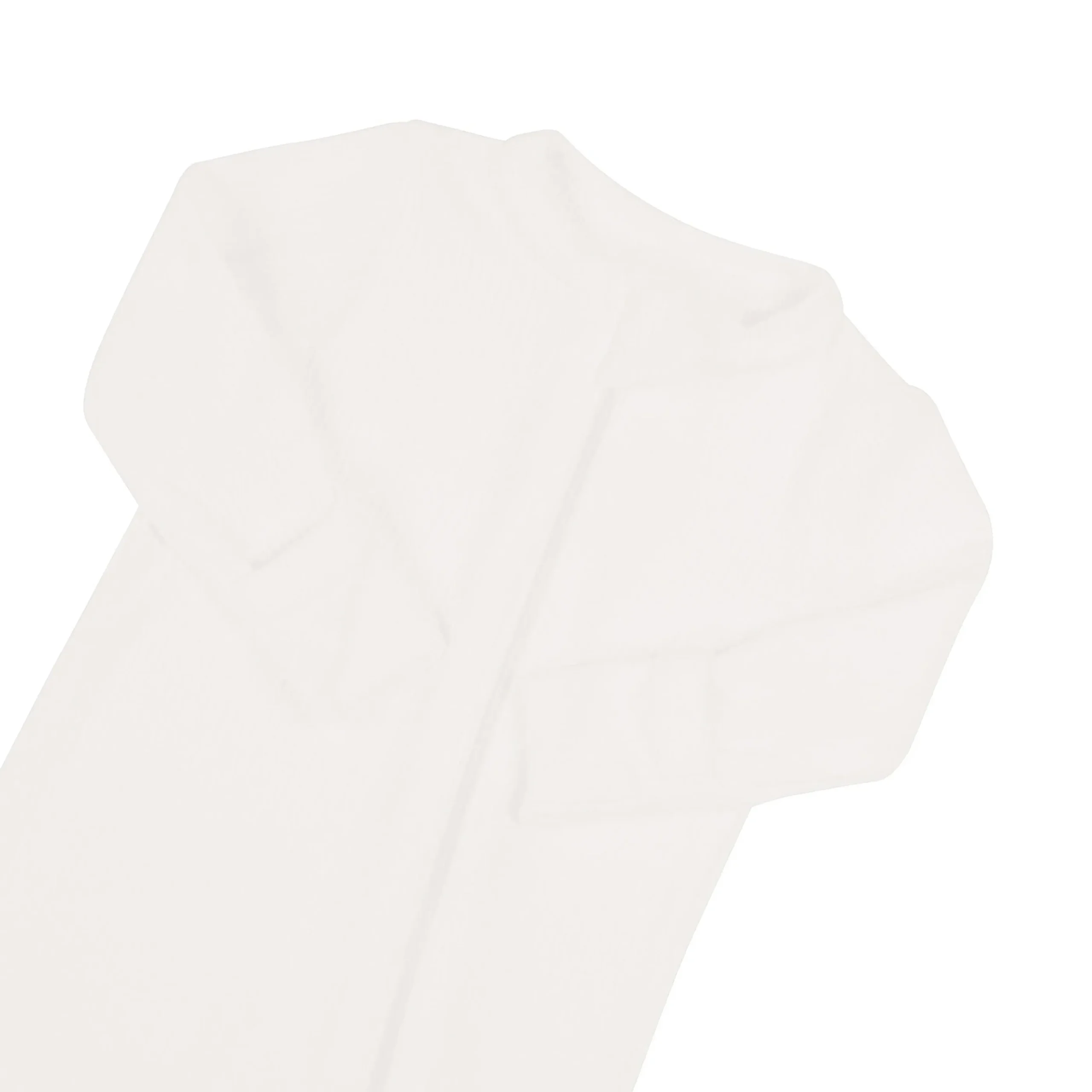Ribbed Zipper Romper in Cloud