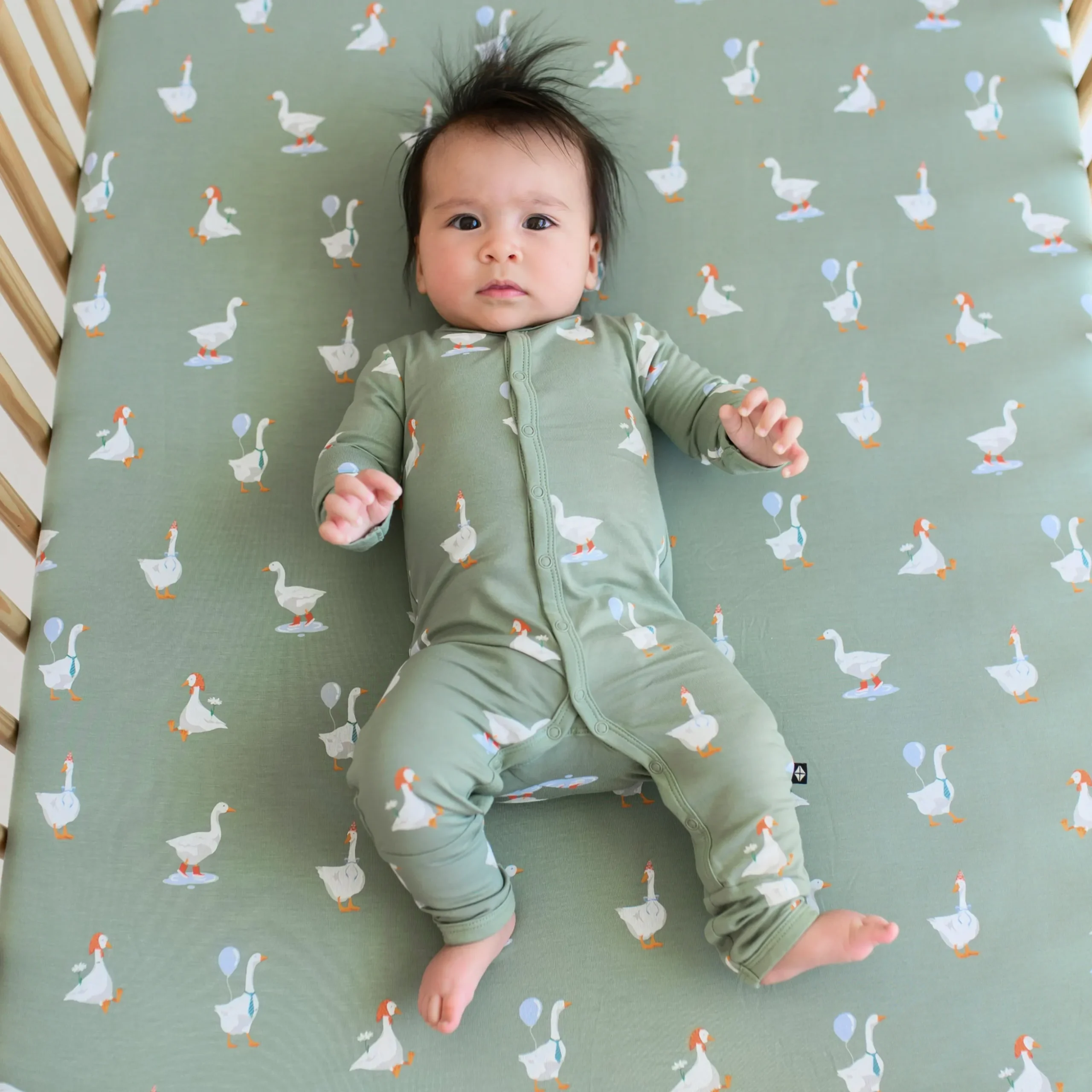Romper in Silly Goose