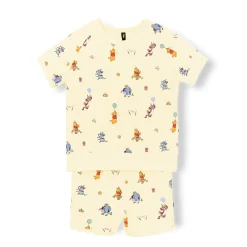 Short Sleeve Jogger Set in Winnie the Pooh Celebration
