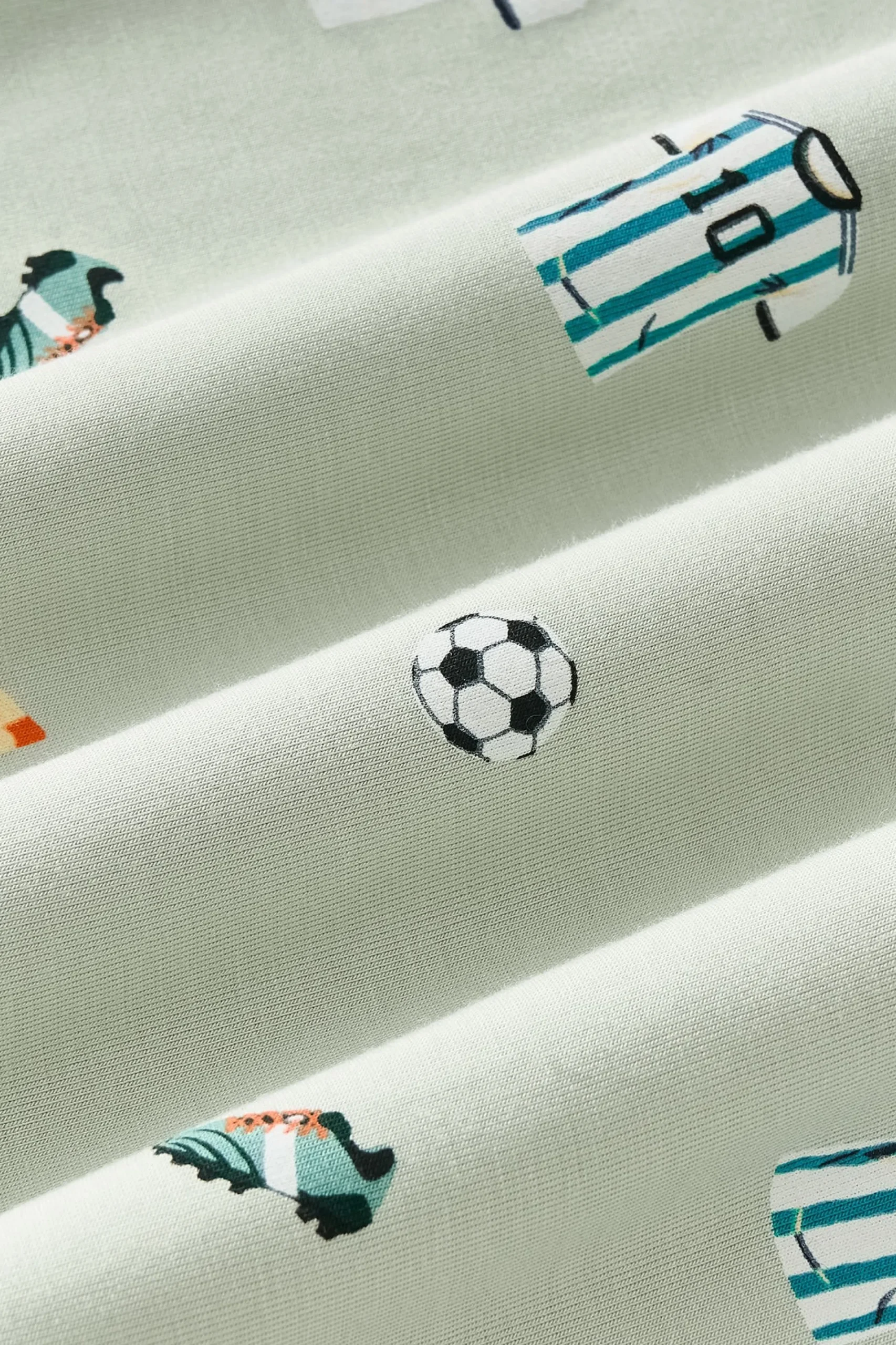 Short Sleeve Pajamas in Soccer