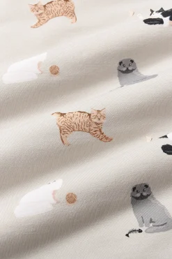 Sleep Bag in Fluffy Cat 0.5
