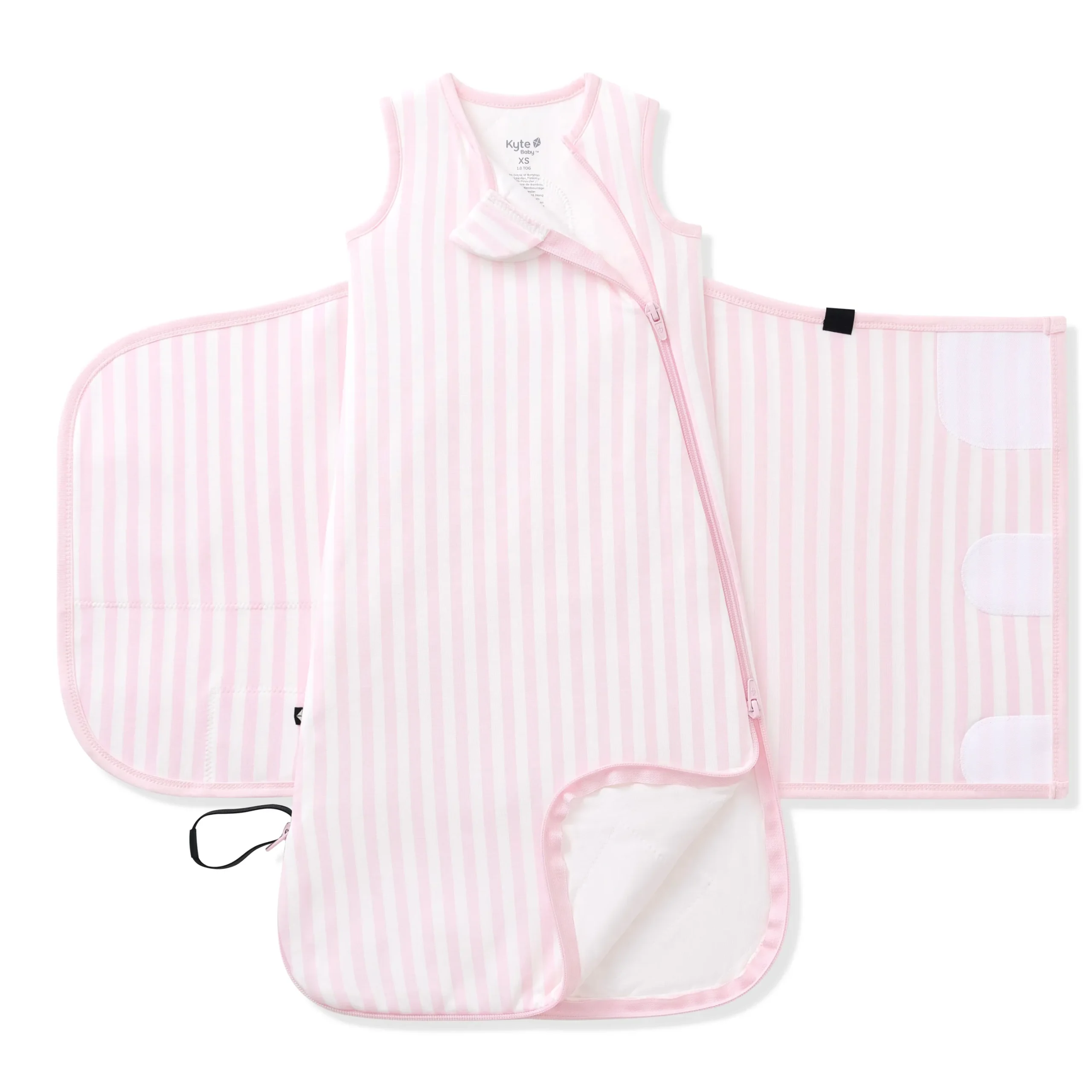 Sleep Bag Swaddler in Small Sakura Stripe 1.0