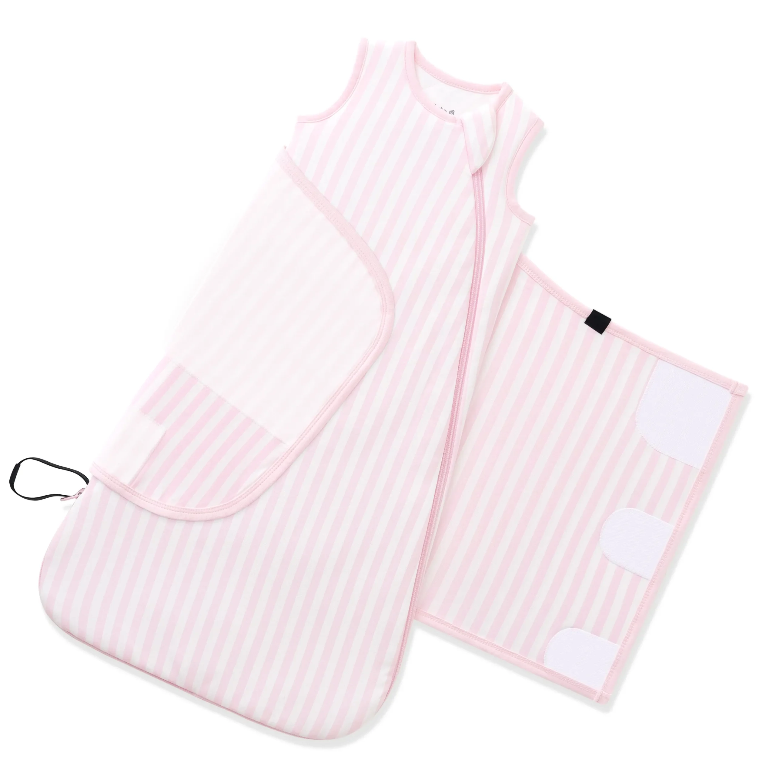 Sleep Bag Swaddler in Small Sakura Stripe 1.0