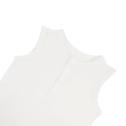 Sleeveless Bodysuit in Cloud