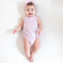 Sleeveless Bodysuit in Thistle