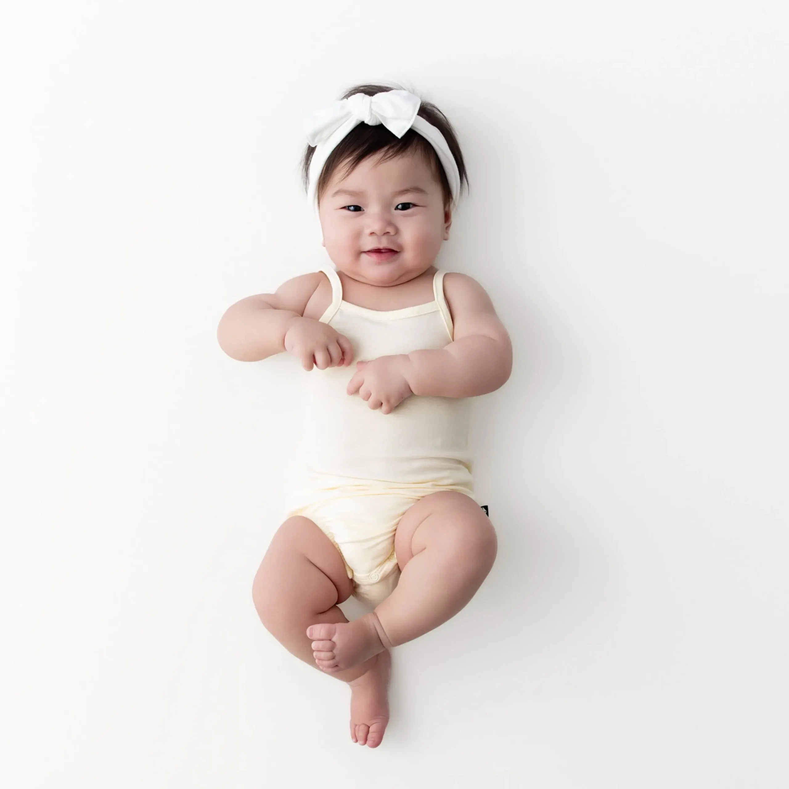 Spaghetti Strap Leotard in Chamomile