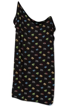 Swaddle Blanket in Monster Truck