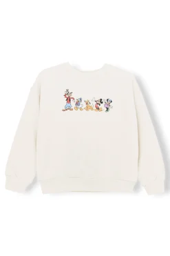 Sweatshirt in Mickey and Friends on Ecru