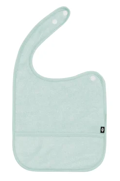 Terry Pocket Bib in Sage