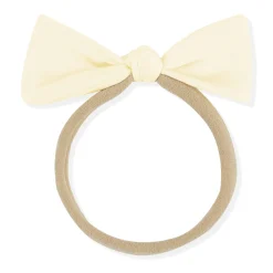 Tiny Nylon Bow in Chamomile