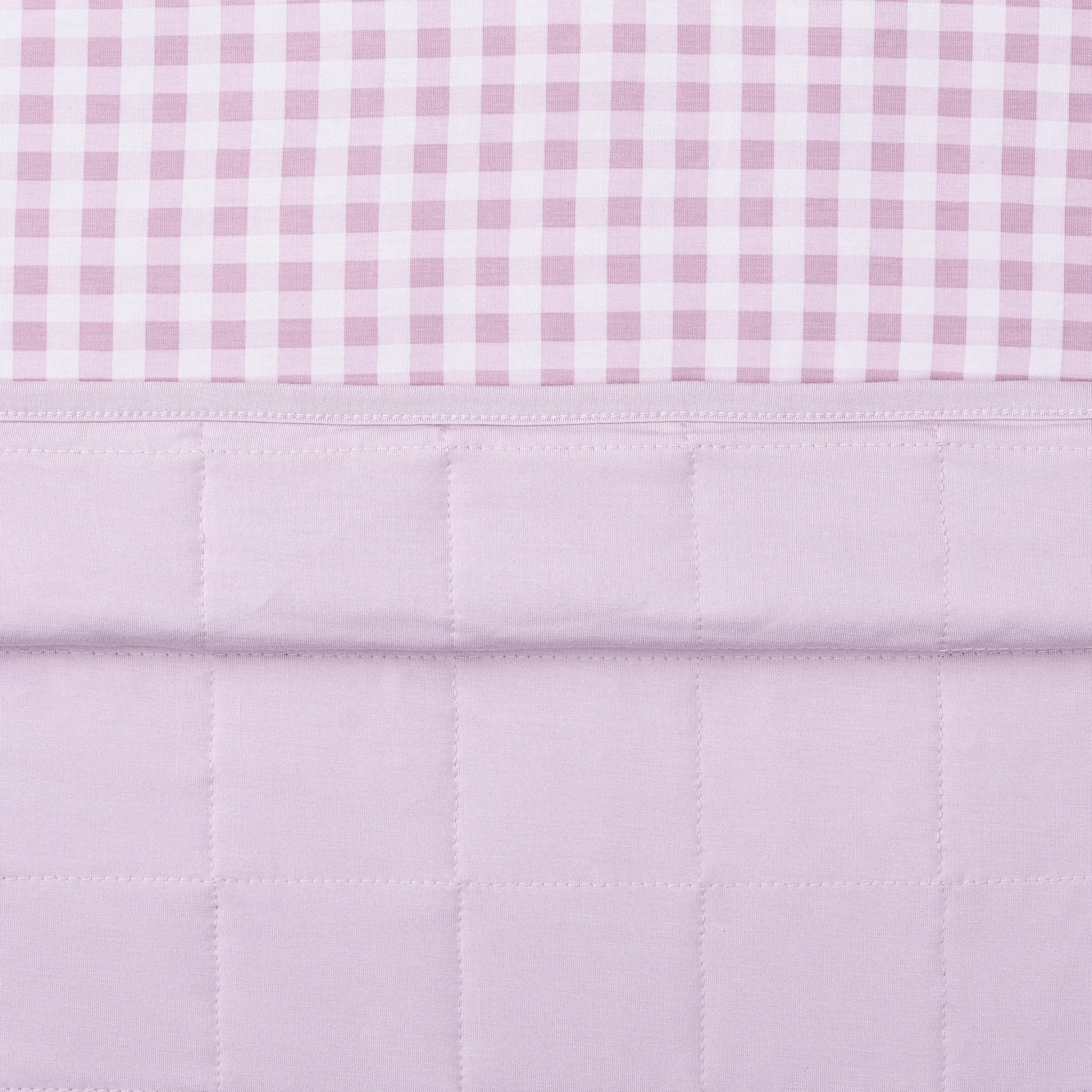 Toddler Blanket in Gingham Thistle 1.0