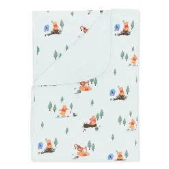 Toddler Blanket in Winnie the Pooh Hundred Acre Wood 1.0