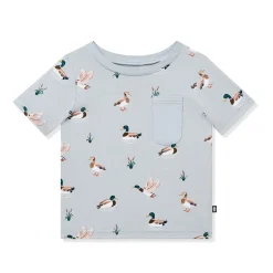 Toddler Crew Neck Tee in Mallard Duck