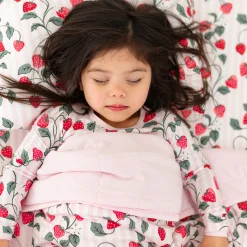 Toddler Pillowcase in Strawberry Fields
