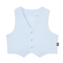 Tuxedo Vest in Breeze