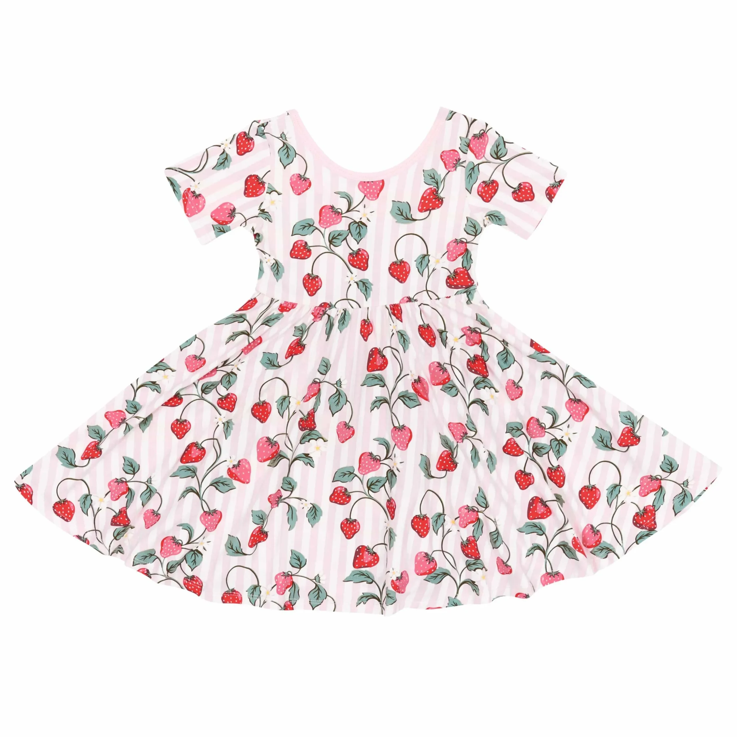 Twirl Dress in Strawberry Fields