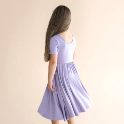 Twirl Dress in Taro