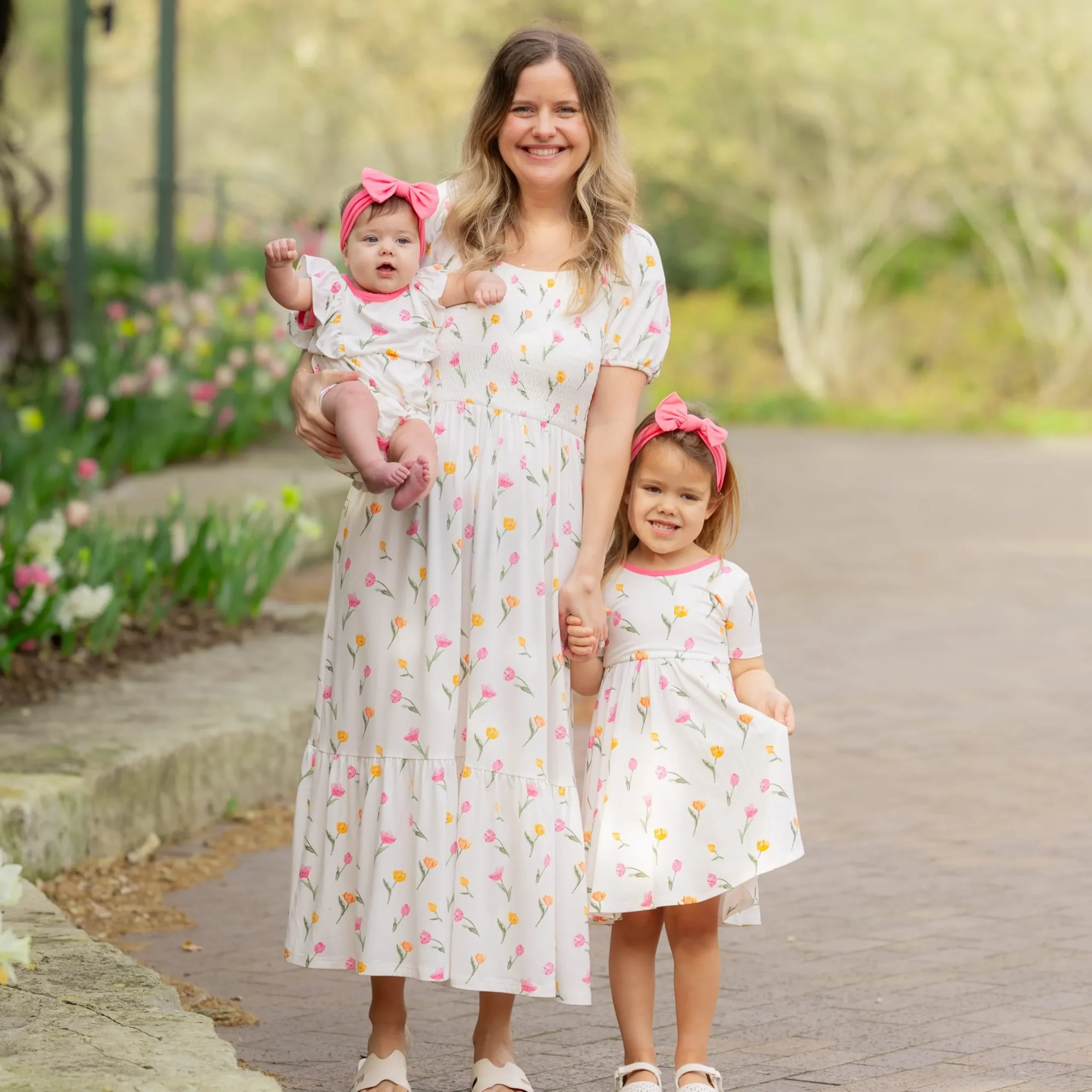 Twirl Dress in Tulip
