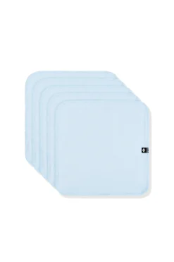 Washcloth 5-Pack in Breeze